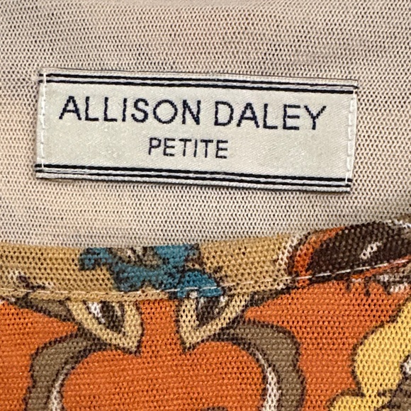 Allison Daley Multicolor Paisley Blouse - Picture 2 of 12